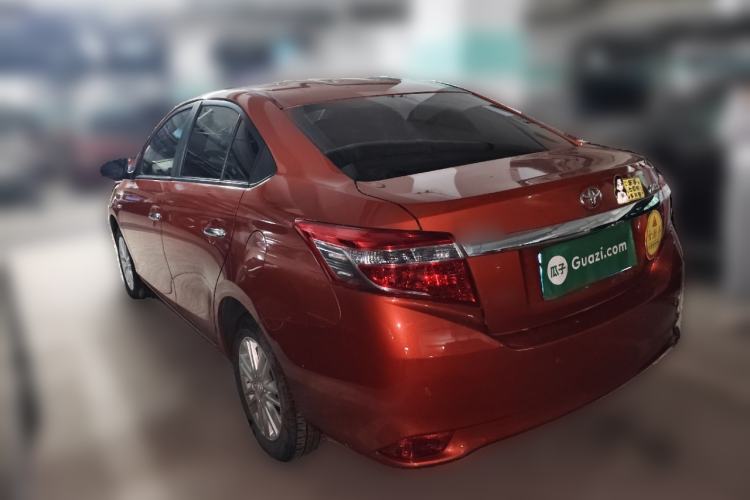 Used Toyota Vios 2014 1.5L Automatic ZhiZun Edition Rear Left 45 Deg