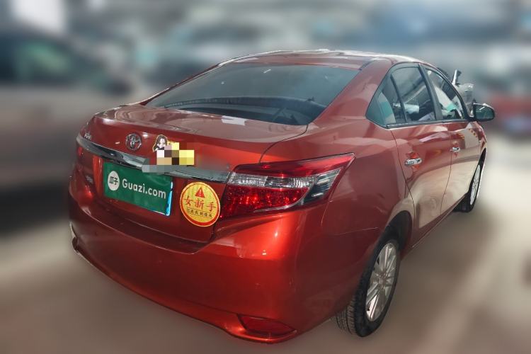 Used Toyota Vios 2014 1.5L Automatic ZhiZun Edition Rear Right 45 Deg