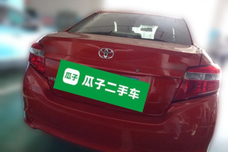Used Toyota Vios 2014 1.3L Automatic Standard Edition Rear