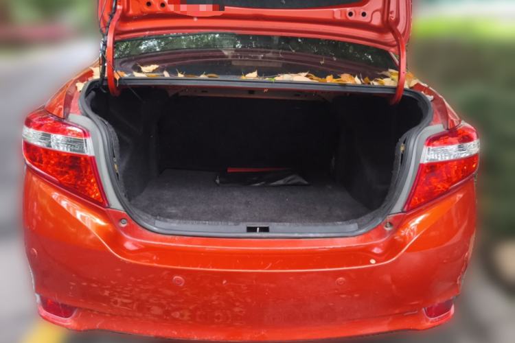 Used Toyota Vios 2014 1.3L Automatic Standard Edition Trunk