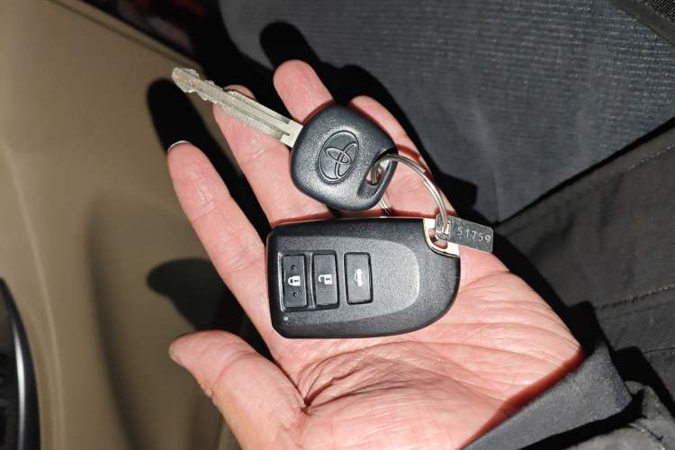 Used Toyota Vios 2014 1.5L Automatic ZhiZun Edition Vehicle Key