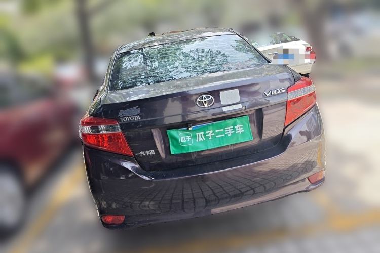Used Toyota Vios 2014 1.5L Automatic ZhiZhen Edition Rear