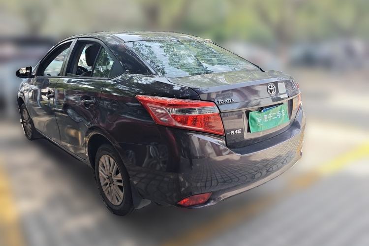 Used Toyota Vios 2014 1.5L Automatic ZhiZhen Edition Rear Left 45 Deg