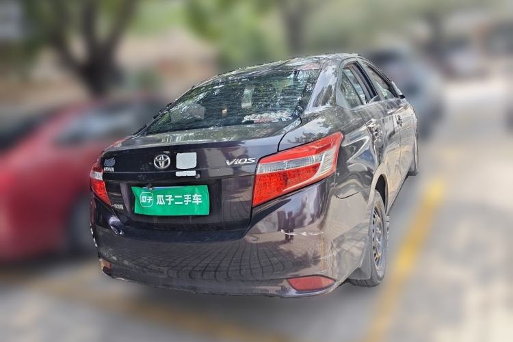 Used Toyota Vios 2014 1.5L Automatic ZhiZhen Edition Rear Right 45 Deg