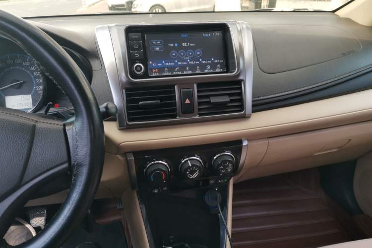Used Toyota Vios 2014 1.3L Manual Xiang Edition Audio And AC Panel