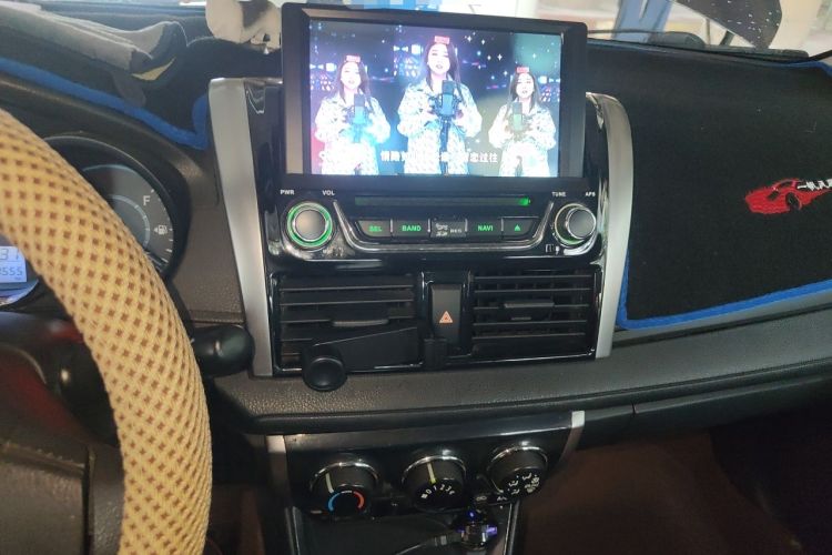 Used Toyota Vios 2014 1.3L Manual Value Edition Audio And AC Panel