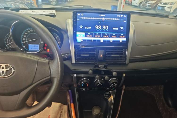 Used Toyota Vios 2014 1.5L Automatic ZhiZhen Edition Audio And AC Panel