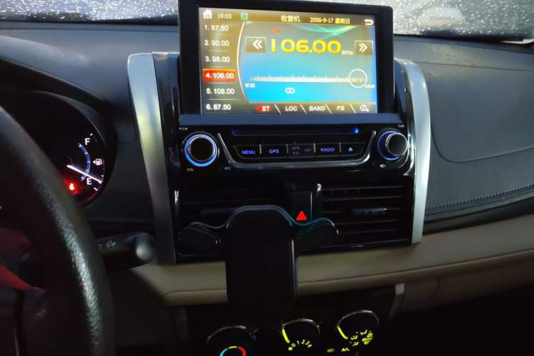 Used Toyota Vios 2014 1.3L Manual Xiang Edition Audio And AC Panel