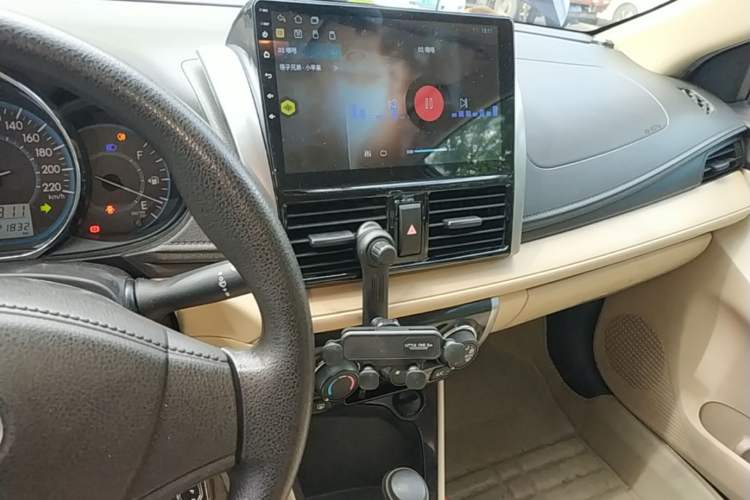 Used Toyota Vios 2014 1.5L Automatic ZhiZhen Edition Audio And AC Panel