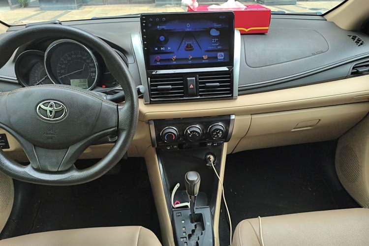 Used Toyota Vios 2014 1.5L Automatic ZhiZhen Edition Audio And AC Panel