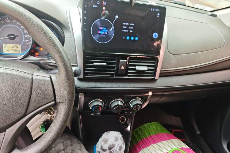 Used Toyota Vios 2014 1.5L Automatic ZhiZhen Edition Audio And AC Panel