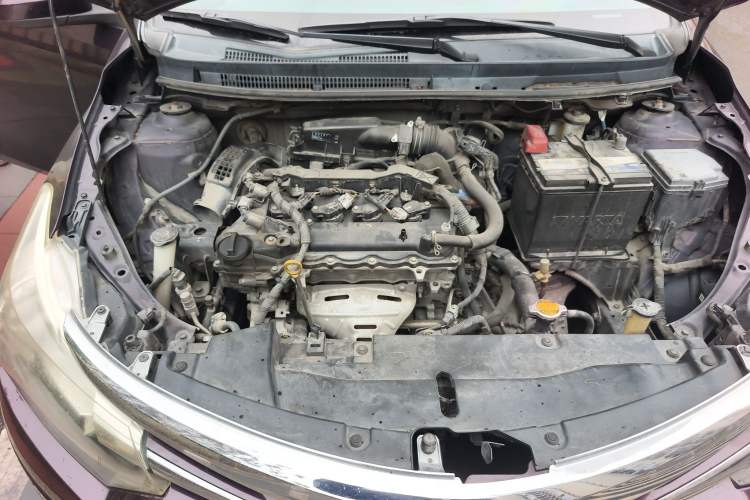Used Toyota Vios 2014 1.5L Automatic ZhiZhen Edition Engine Bay