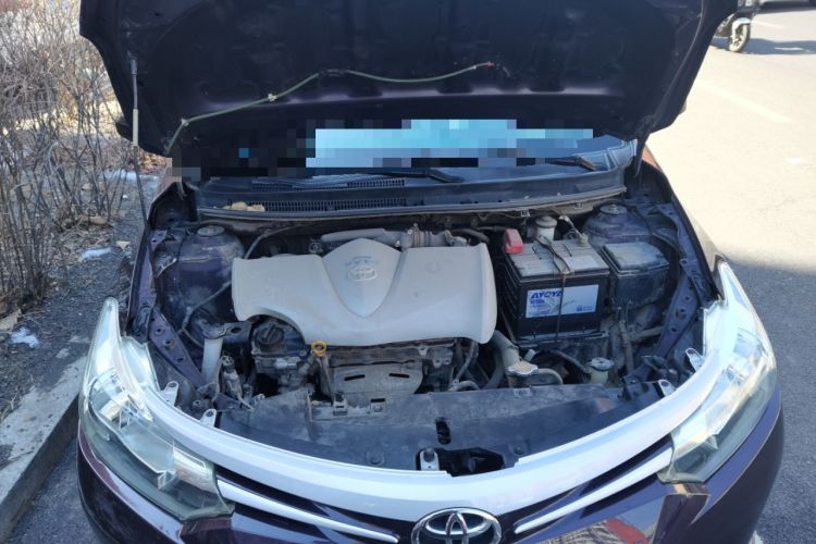Used Toyota Vios 2014 1.3L Automatic Standard Edition Engine Bay