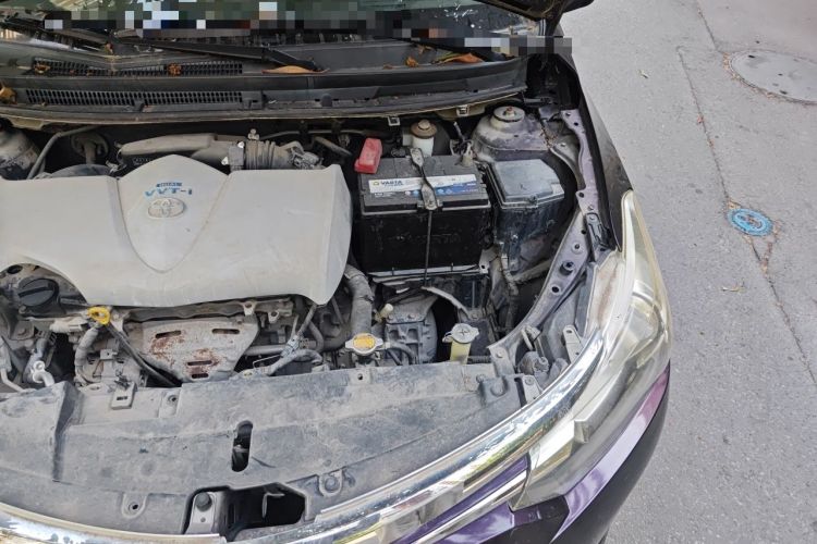 Used Toyota Vios 2014 1.5L Automatic ZhiZhen Edition Engine Bay Left