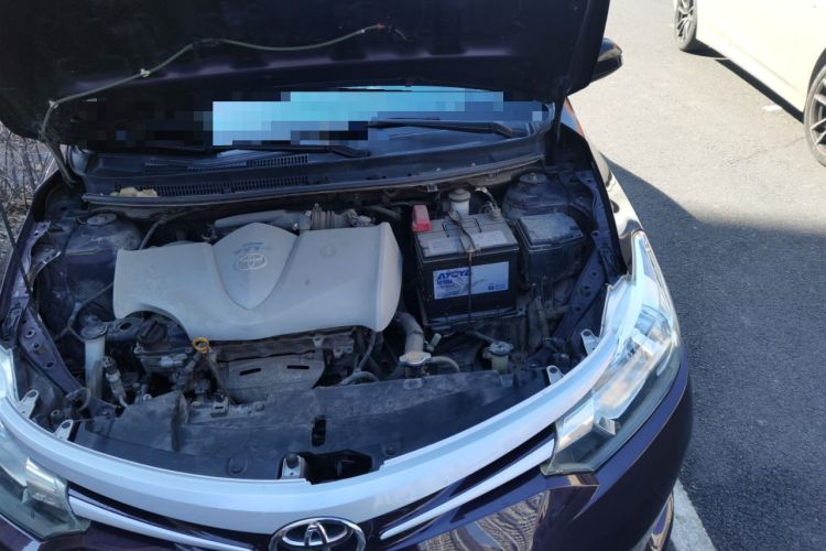 Used Toyota Vios 2014 1.3L Automatic Standard Edition Engine Bay Left