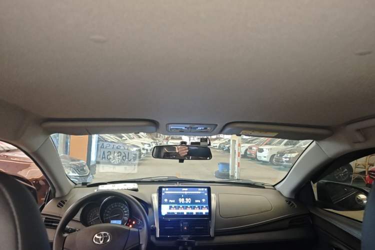 Used Toyota Vios 2014 1.5L Automatic ZhiZhen Edition Headliner