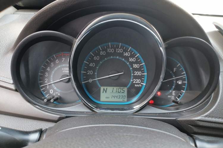 Used Toyota Vios 2014 1.3L Automatic Standard Edition Instrument Cluster