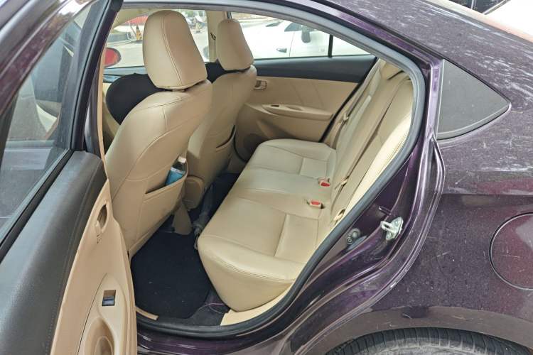 Used Toyota Vios 2014 1.5L Automatic ZhiZhen Edition Left Rear Seat