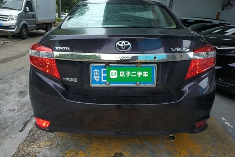 Used Toyota Vios 2014 1.5L Automatic ZhiZhen Edition Rear