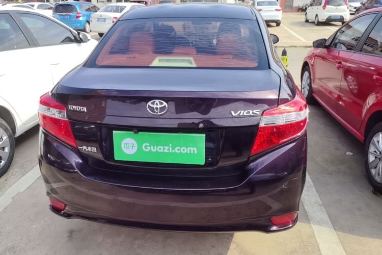 Used Toyota Vios 2014 1.5L Automatic ZhiZhen Edition Rear