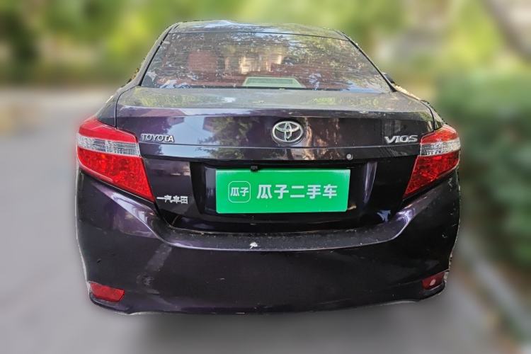 Used Toyota Vios 2014 1.5L Automatic ZhiZhen Edition Rear