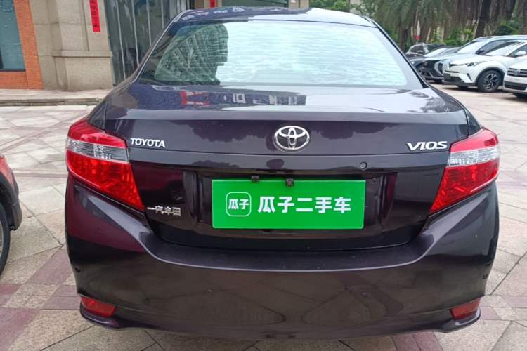 Used Toyota Vios 2014 1.5L Automatic ZhiZhen Edition Rear