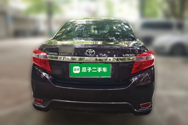 Used Toyota Vios 2014 1.5L Automatic ZhiZhen Edition Rear
