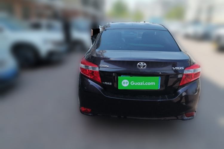 Used Toyota Vios 2014 1.3L Automatic Standard Edition Rear
