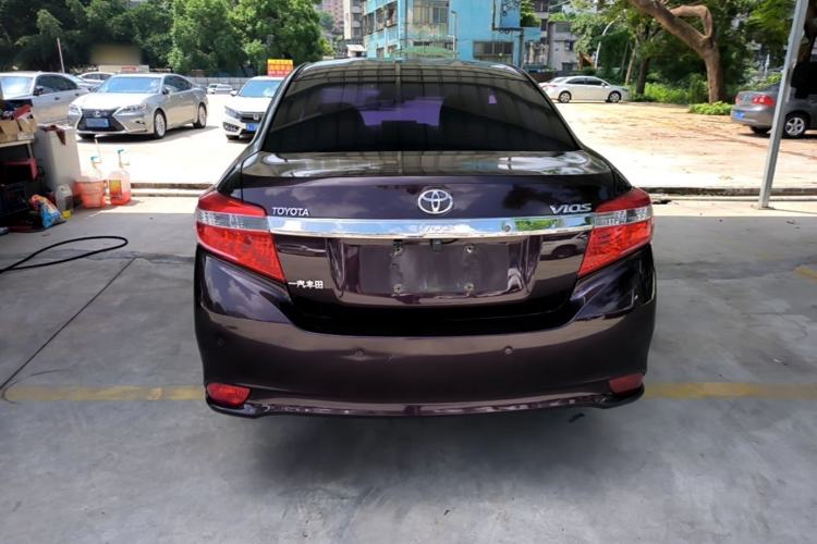 Used Toyota Vios 2014 1.3L Manual Value Edition Rear