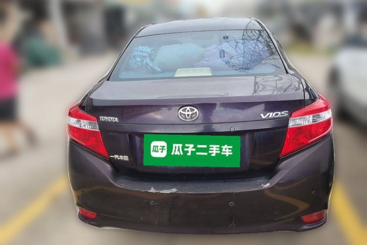 Used Toyota Vios 2014 1.5L Automatic ZhiZhen Edition Rear