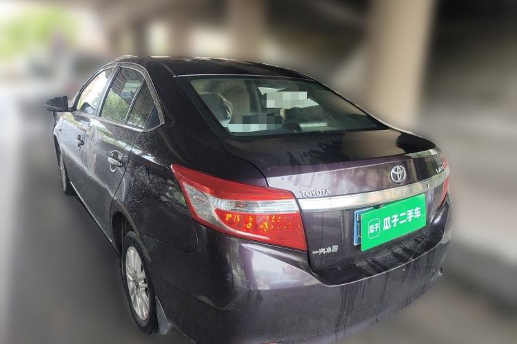 Used Toyota Vios 2014 1.3L Manual Value Edition Rear Left 45 Deg