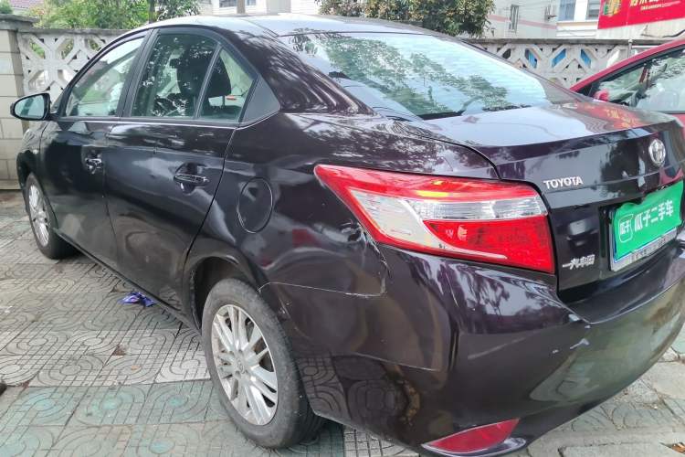 Used Toyota Vios 2014 1.5L Automatic ZhiZhen Edition Rear Left 45 Deg
