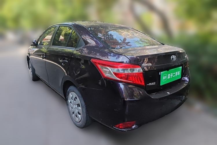 Used Toyota Vios 2014 1.5L Automatic ZhiZhen Edition Rear Left 45 Deg