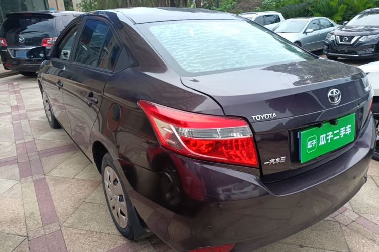 Used Toyota Vios 2014 1.5L Automatic ZhiZhen Edition Rear Left 45 Deg