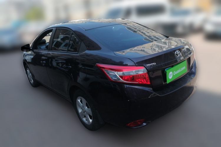 Used Toyota Vios 2014 1.3L Automatic Standard Edition Rear Left 45 Deg