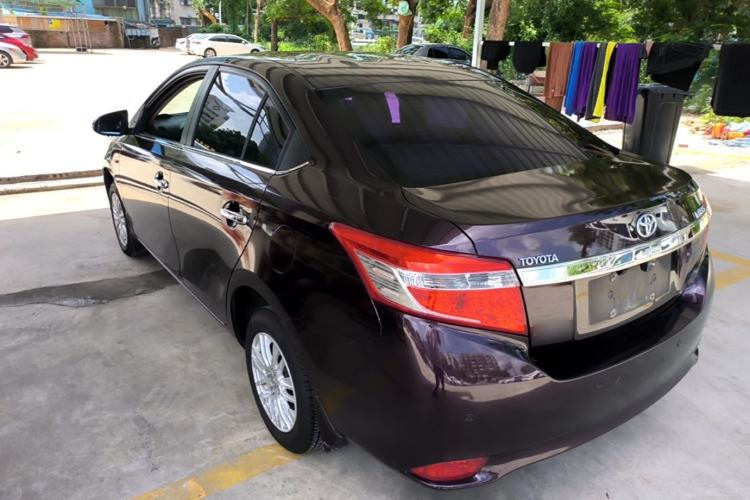 Used Toyota Vios 2014 1.3L Manual Value Edition Rear Left 45 Deg