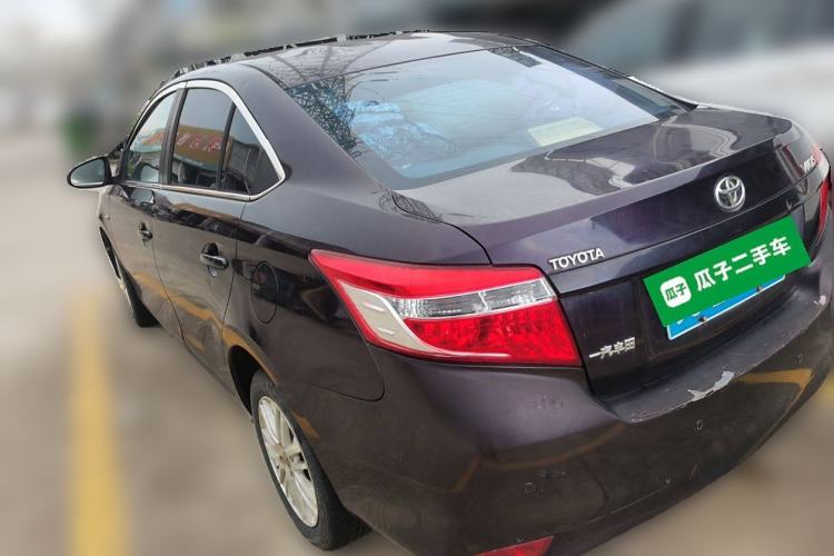 Used Toyota Vios 2014 1.5L Automatic ZhiZhen Edition Rear Left 45 Deg