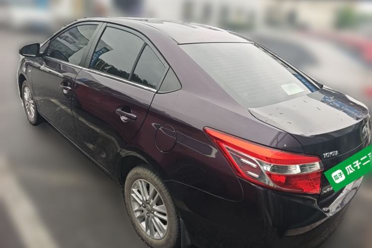 Used Toyota Vios 2014 1.5L Automatic ZhiZhen Edition Rear Left 45 Deg