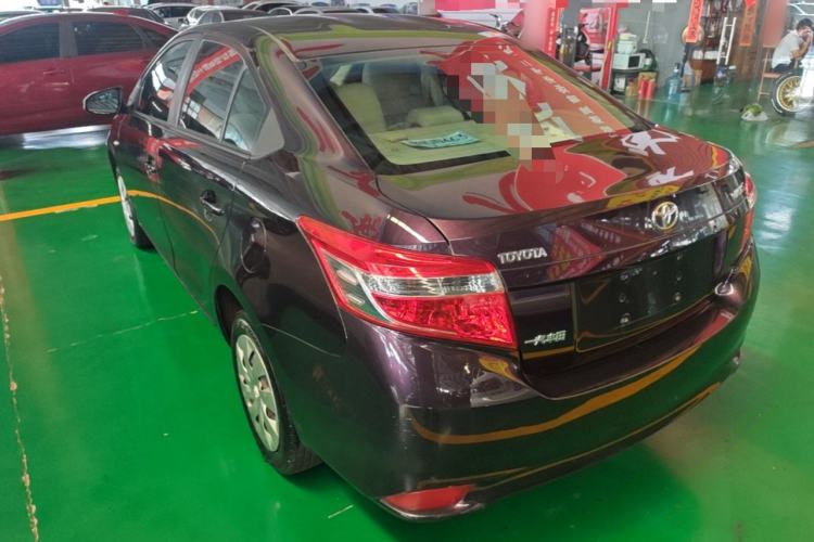 Used Toyota Vios 2014 1.5L Automatic ZhiZhen Edition Rear Left 45 Deg