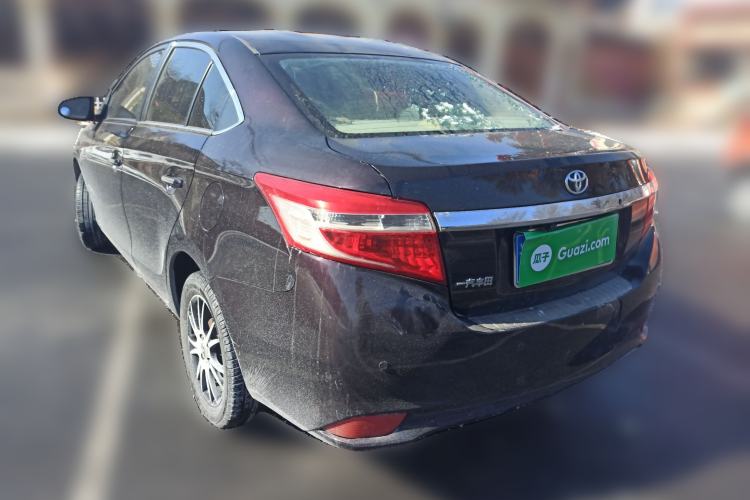 Used Toyota Vios 2014 1.3L Automatic Standard Edition Rear Left 45 Deg