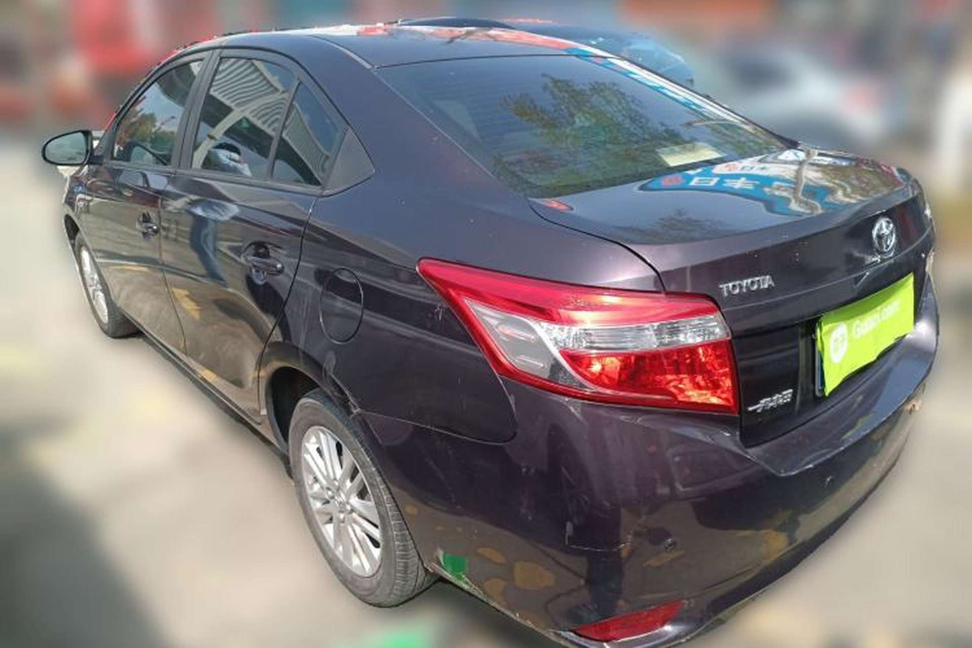 Used Toyota Vios 2014 1.5L Automatic ZhiZhen Edition Rear Left 45 Deg