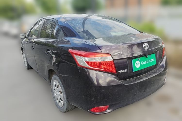 Used Toyota Vios 2014 1.5L Automatic ZhiZhen Edition Rear Left 45 Deg