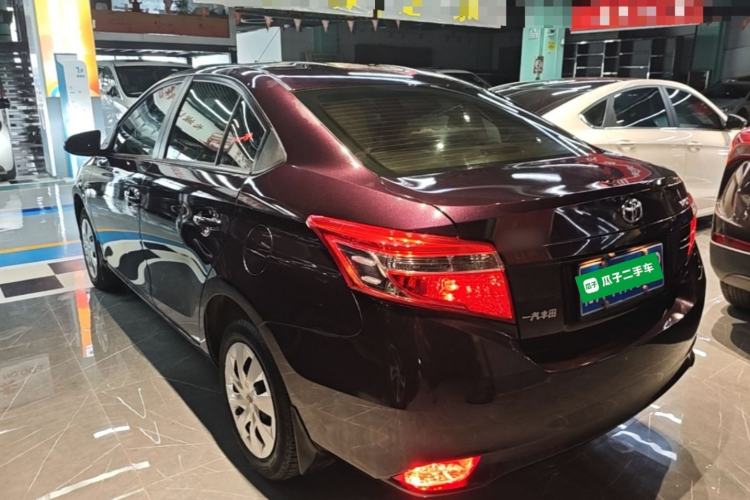 Used Toyota Vios 2014 1.5L Automatic ZhiZhen Edition Rear Left 45 Deg