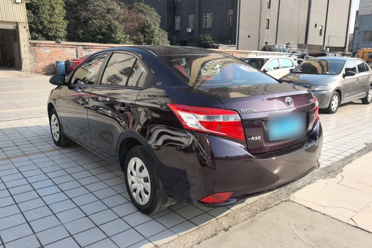 Used Toyota Vios 2014 1.5L Automatic ZhiZhen Edition Rear Left 45 Deg