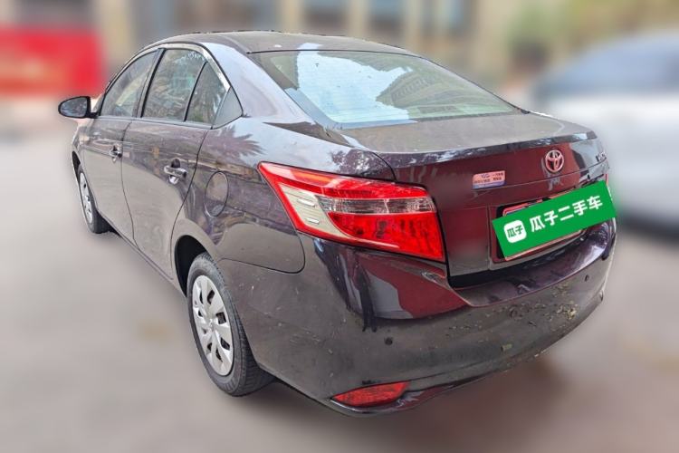 Used Toyota Vios 2014 1.5L Automatic ZhiZhen Edition Rear Left 45 Deg