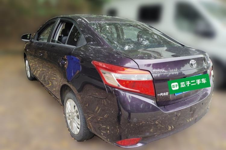 Used Toyota Vios 2014 1.5L Automatic ZhiZhen Edition Rear Left 45 Deg