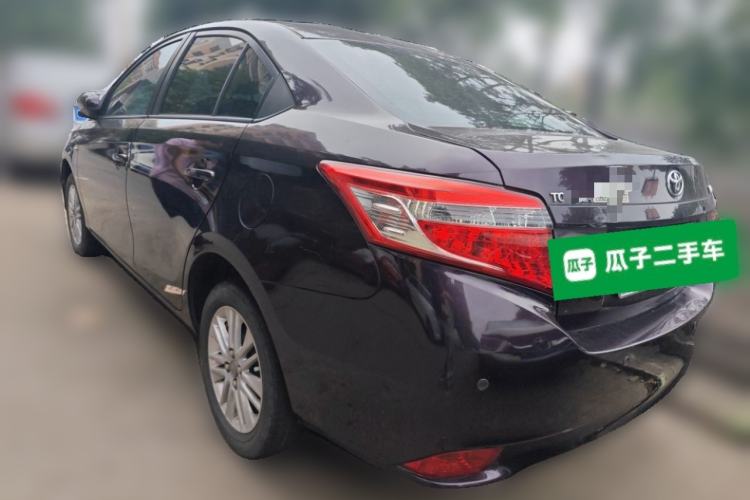 Used Toyota Vios 2014 1.5L Automatic ZhiZhen Edition Rear Left 45 Deg