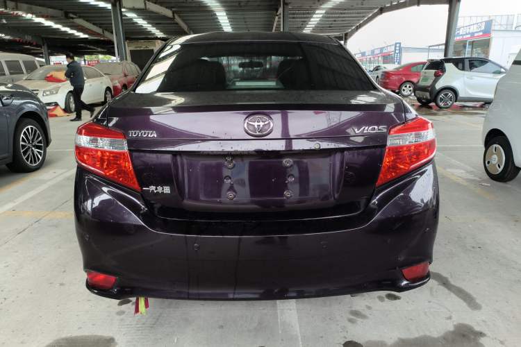 Used Toyota Vios 2014 1.5L Automatic ZhiZhen Edition Rear