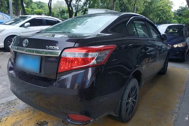 Used Toyota Vios 2014 1.5L Automatic ZhiZhen Edition Rear Right 45 Deg