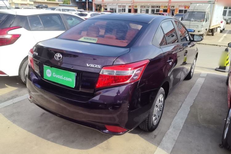 Used Toyota Vios 2014 1.5L Automatic ZhiZhen Edition Rear Right 45 Deg